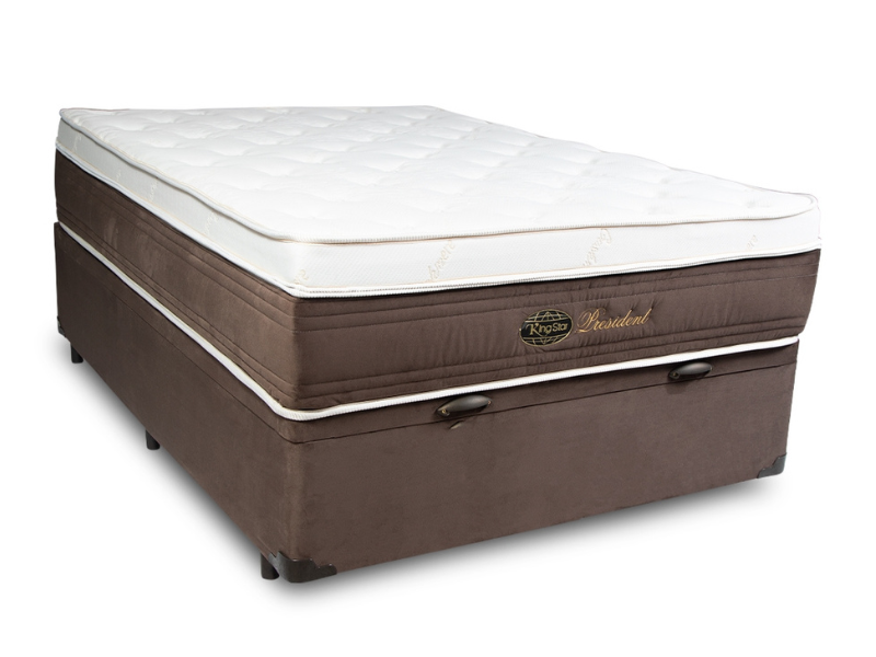 melhor cama baú casal